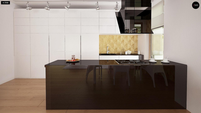 Проект дома Ux116 - 19 Одноэтажные дома в Киеве