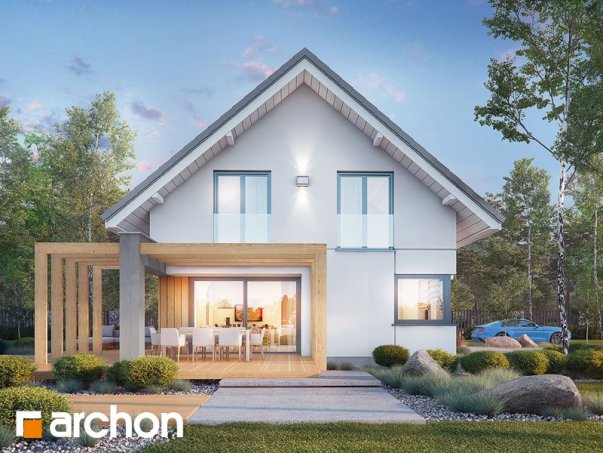 Проект дома Дом в лосанах 2 (Г2) - 1 С мансардным этажом дома в Киеве