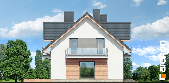 Проект дома Дом в рододендронах 23  - 5 С мансардным этажом дома в Киеве
