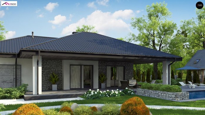 Проект дома U279 - 1 Одноэтажные дома в Киеве
