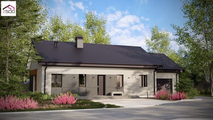 Проект дома U527 - 1 Одноэтажные дома в Киеве