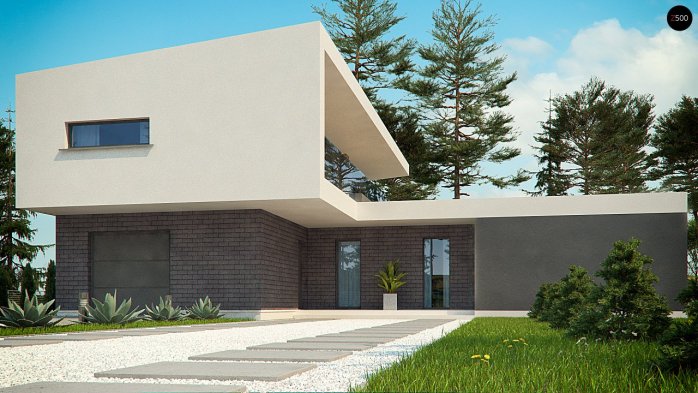 Проект дома Ux70 - 6 Двухэтажные дома в Киеве