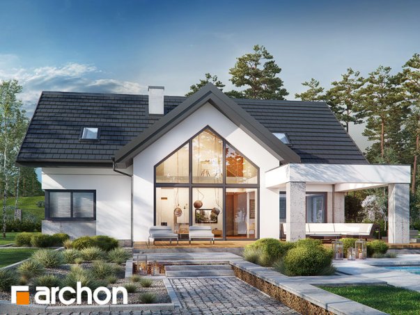 Проект дома Дом в фелициях (Г2) - 1 С мансардным этажом дома в Киеве