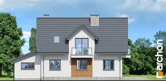 Проєкт будинку Будинок в солодках (Г) вер.2 - З мансардним поверхом дома у Києві