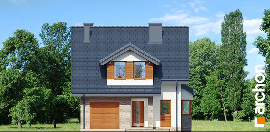 Проект дома Дом в одуванчиках (Н) вер.3 - 3 С мансардным этажом дома в Киеве