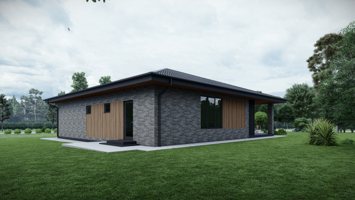 Проект дома DBT 557 - 2 Одноэтажные дома в Киеве
