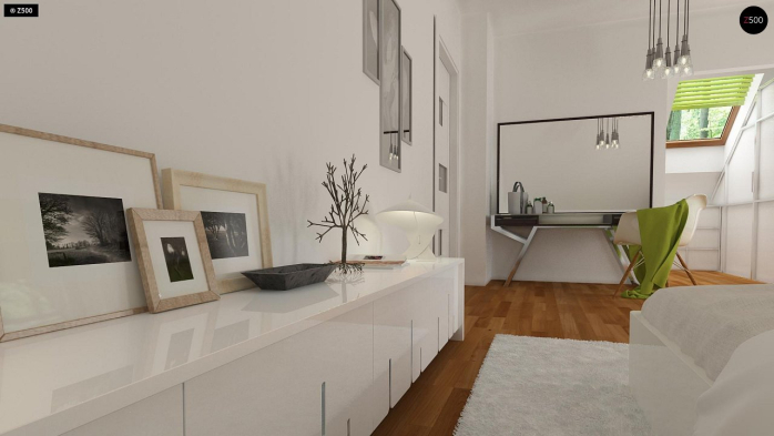 Проект дома U269 - 16 С мансардным этажом дома в Киеве