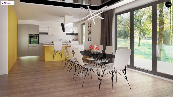 Проект дома Ux139 - 11 Двухэтажные дома в Киеве