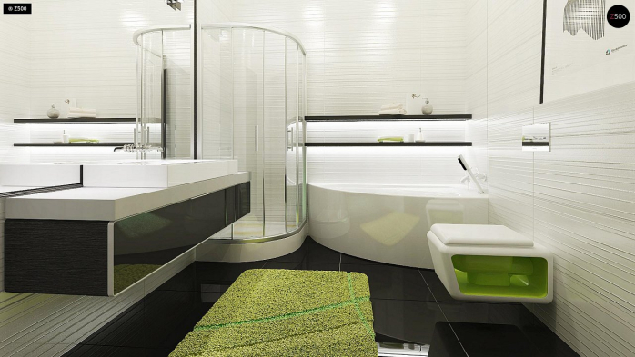 Проект дома Ub2 - 12 Двухэтажные дома в Киеве