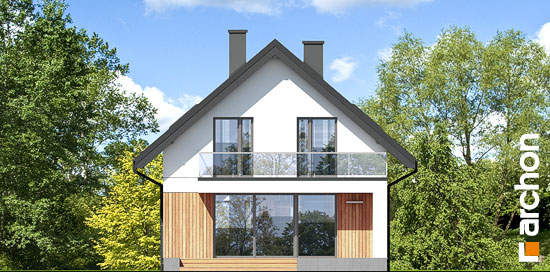 Проект дома Дом в сон-траве 6 - 6 С мансардным этажом дома в Киеве