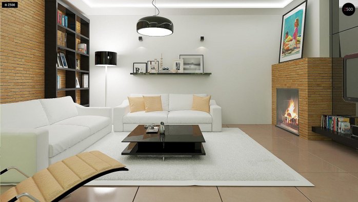 Проект дома U284 GP2 - 9 С мансардным этажом дома в Киеве