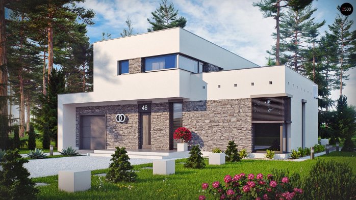 Проект дома Ux46 - 2 Двухэтажные дома в Киеве