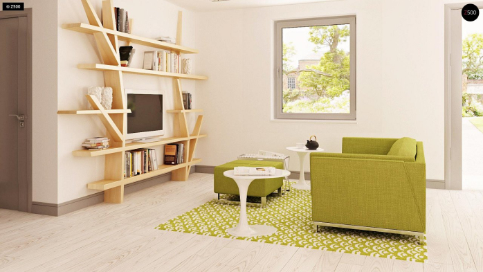 Проект дома U216 - 9 С мансардным этажом дома в Киеве