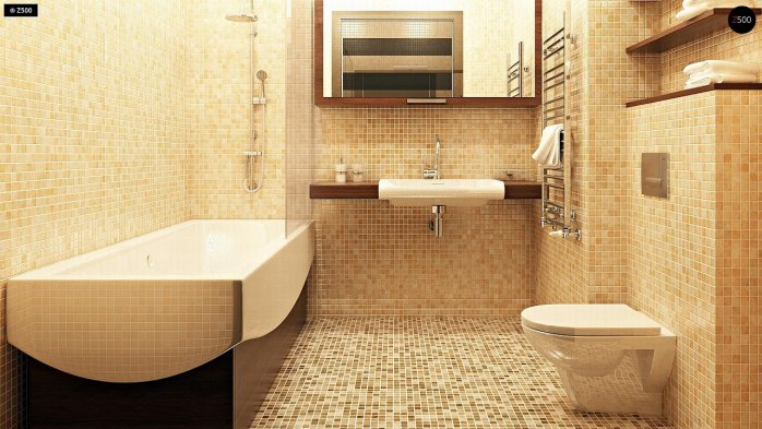 Проект дома Ub7 - 11 С мансардным этажом дома в Киеве