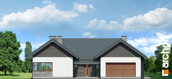 Проект дома Дом в кливиях 6 (Г2) - 3 Одноэтажные дома в Киеве