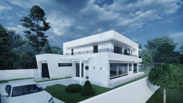 Проєкт будинку DBT 198 - Двоповерхові дома у Києві