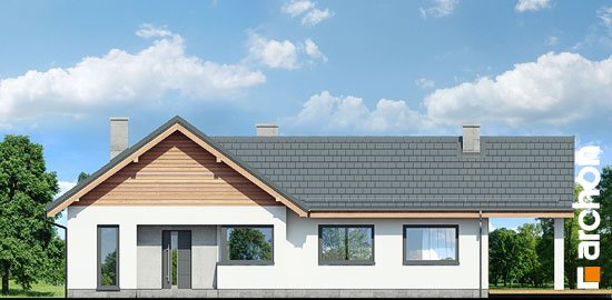 Проект дома Дом в мажанках - 3 Одноэтажные дома в Киеве