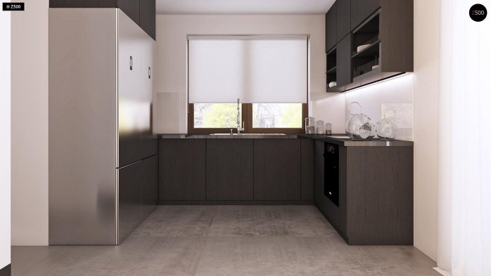 Проект дома U252 - 9 Одноэтажные дома в Киеве