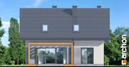 Проект дома Дом в рубеллах - 6 С мансардным этажом дома в Киеве