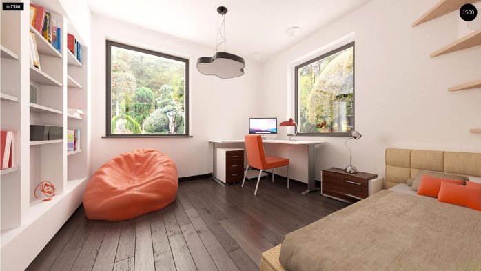 Проект дома U241 GP HB - 20 Одноэтажные дома в Киеве