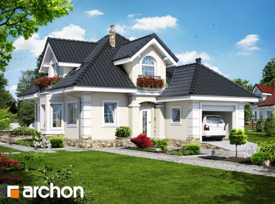 Проект дома Дом в рукколе (П) вер.2