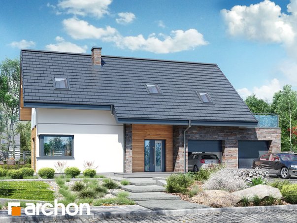 Проект дома Дом в брунерах (Г2) - 2 С мансардным этажом дома в Киеве