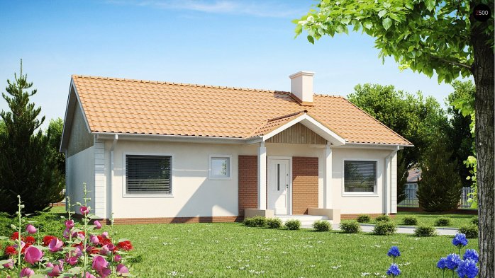 Проект дома U91 - 1 Одноэтажные дома в Киеве