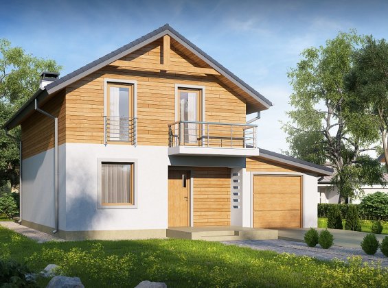 Проект дома U38 D GP