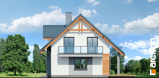 Проект дома Дом в хлорофитуме 5 (П) - 4 С мансардным этажом дома в Киеве