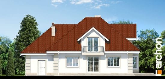 Проект дома Дом в нектаринах 2 TERMO вер.2 - 6 С мансардным этажом дома в Киеве