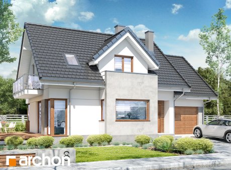 Проект дома Дом в ананасах (H) вер.2