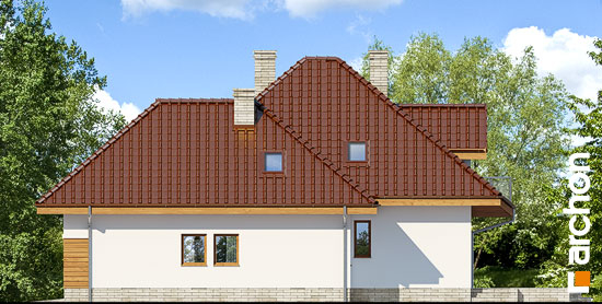 Проект дома Дом в зефирантесе 2 (Г2)  - 4 С мансардным этажом дома в Киеве