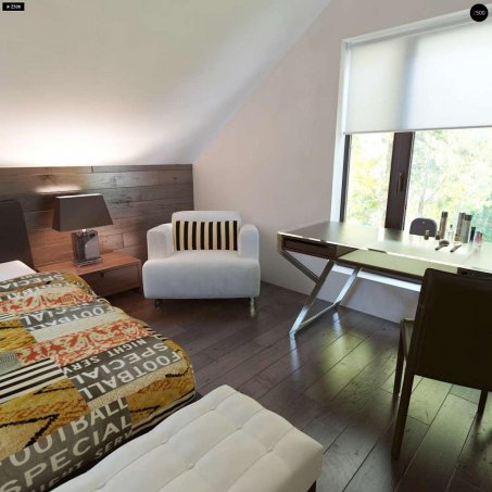 Проект дома U222 - 16 С мансардным этажом дома в Киеве