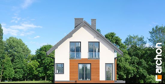 Проект дома Дом в кропликах - 5 С мансардным этажом дома в Киеве