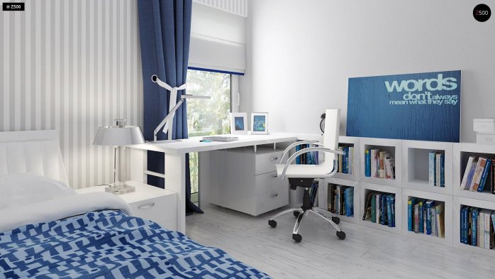 Проект дома U211 S - 13 С мансардным этажом дома в Киеве