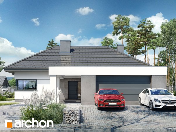 Проект дома Дом в жимолости 2 (Г2) - 2 Одноэтажные дома в Киеве