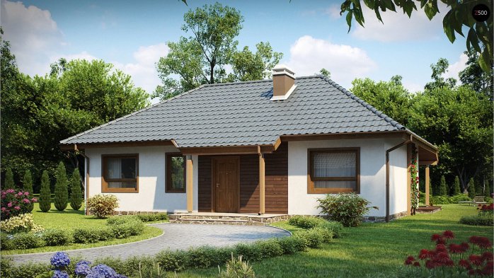 Проект дома U69 - 2 Одноэтажные дома в Киеве