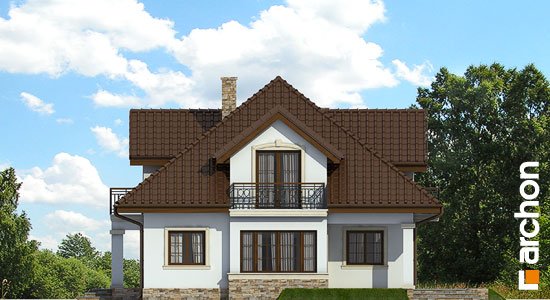 Проект дома Дом в каллах 3 вер.2 - 4 С мансардным этажом дома в Киеве