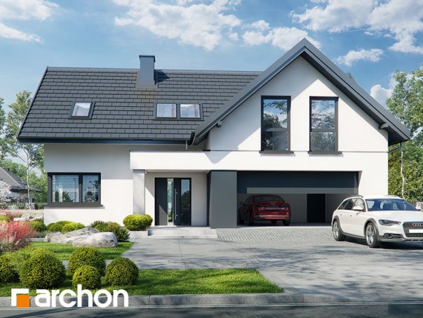 Проект дома Дом в мирабилисах (Г2) - 2 С мансардным этажом дома в Киеве