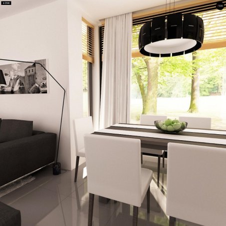 Проект дома U124 - 9 С мансардным этажом дома в Киеве