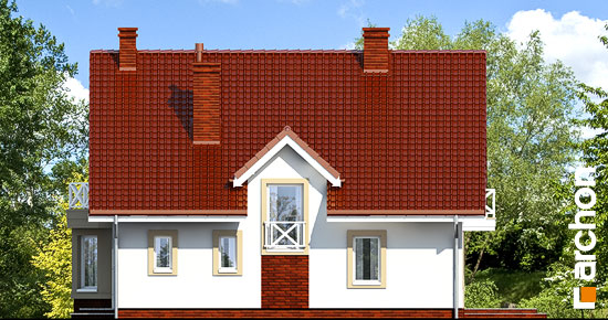 Проект дома Дом под фисташковым деревом вер.2 - 4 С мансардным этажом дома в Киеве