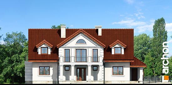 Проект дома Дом под клёном (П) - 3 С мансардным этажом дома в Киеве