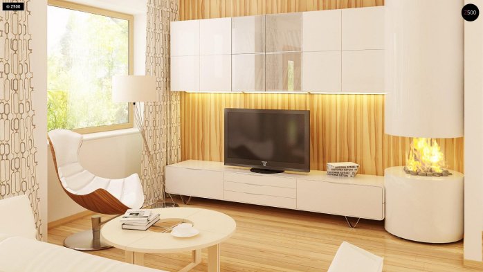 Проект дома U40 - 5 С мансардным этажом дома в Киеве