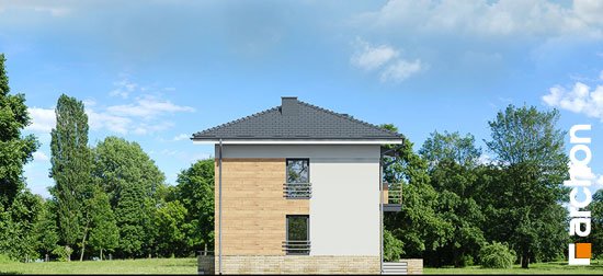 Проект дома Дом в мирте 3 (B) вер.3 - 4 Двухэтажные дома в Киеве