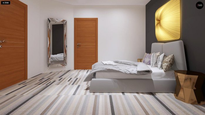 Проект дома U297 GF - 18 Двухэтажные дома в Киеве