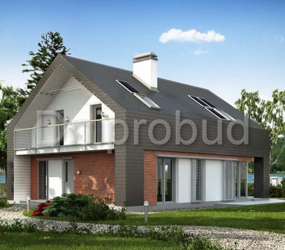 Дом в стиле модерн в с. Зазимье