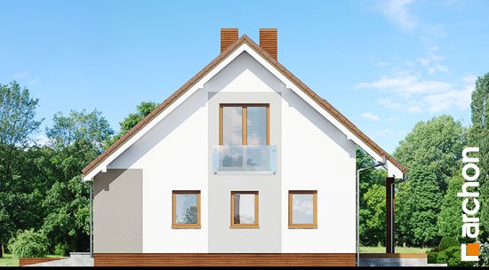 Проект дома Дом в журавках вер.2 - 4 С мансардным этажом дома в Киеве