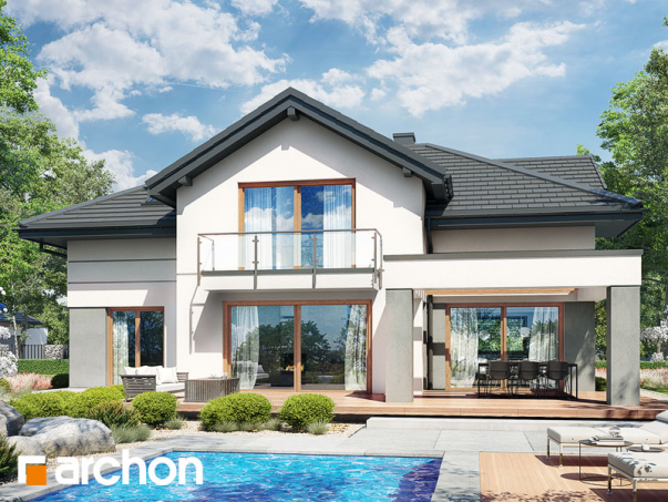 Проект дома Дом в мачейках 4 (Г2) - 2 С мансардным этажом дома в Киеве