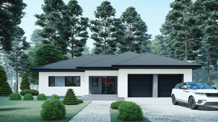 Проєкт будинку DBT 279 - Одноповерхові дома у Києві