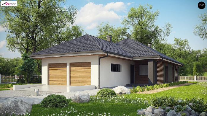 Проект дома U327 - 1 Одноэтажные дома в Киеве